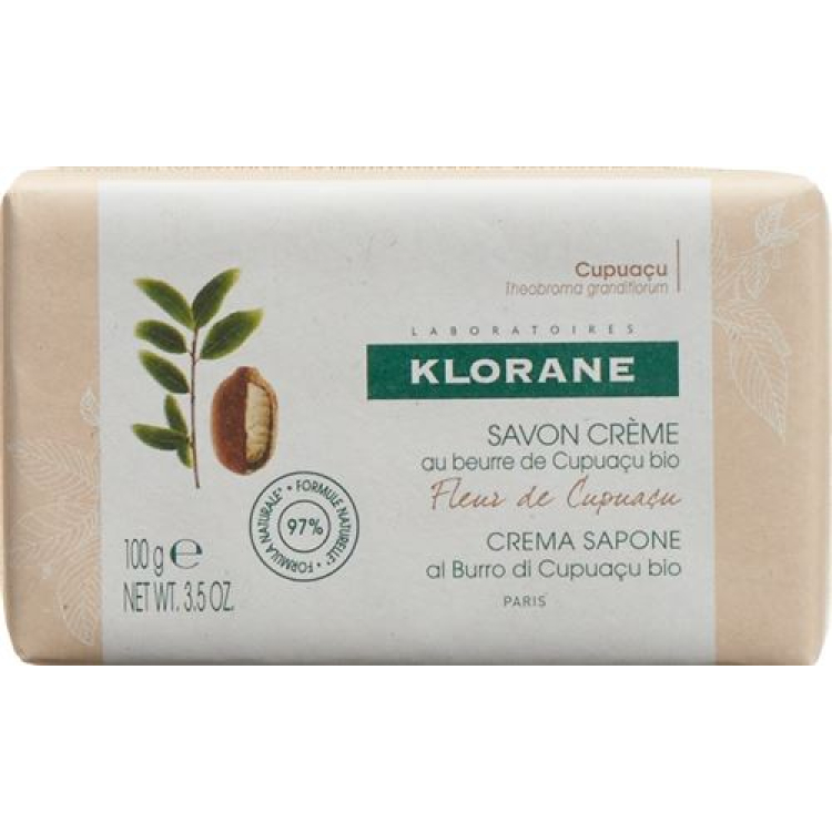 Klorane krim sabun Cupuaçublüte 100 g