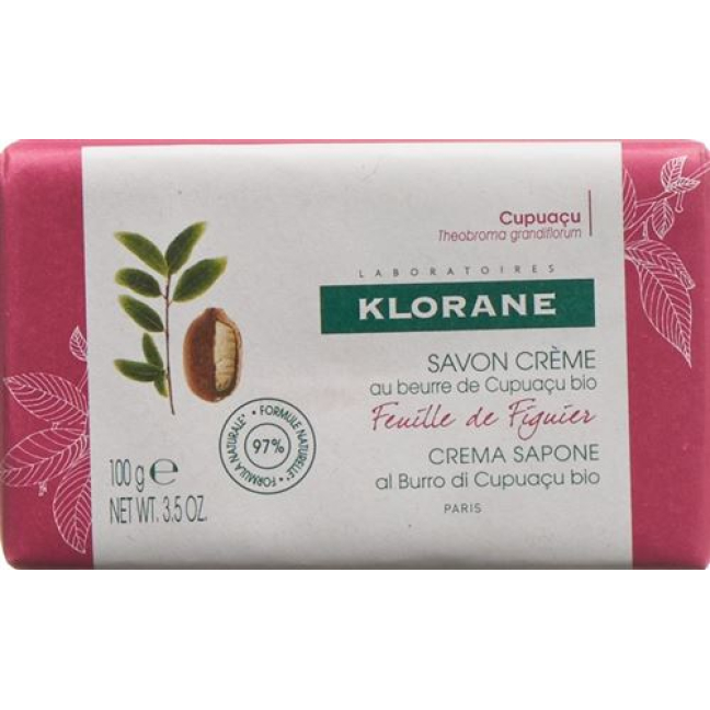 Klorane Cream Soap Fig Leaf 100 g