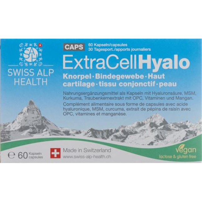 Extra Cell Hyalo Kaps 60 τεμ