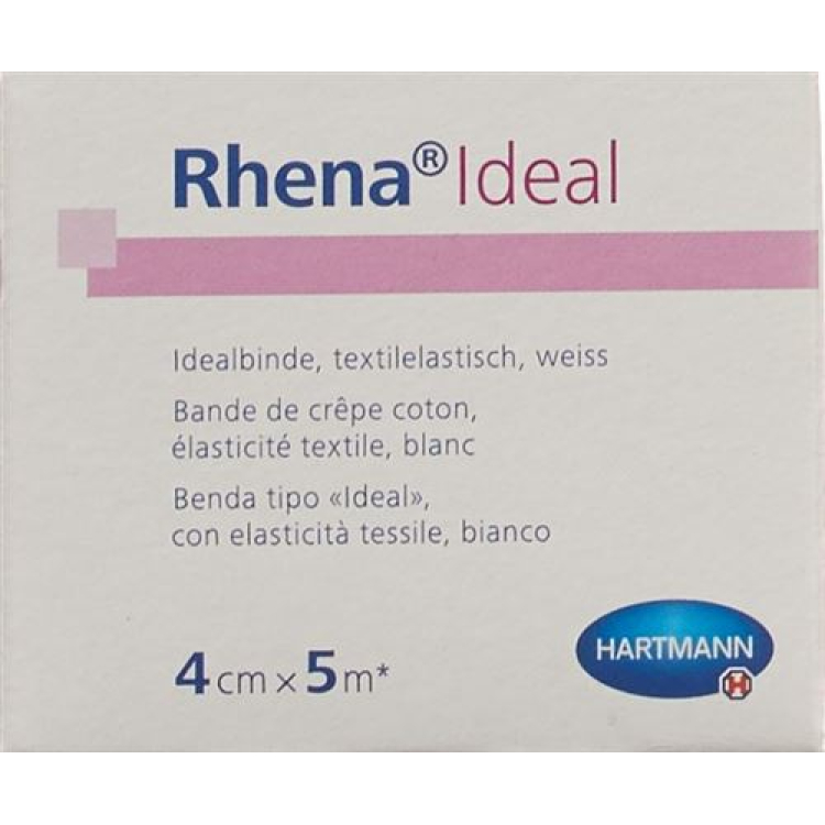 Rhena Ideal Elastic bandage 4cmx5m white