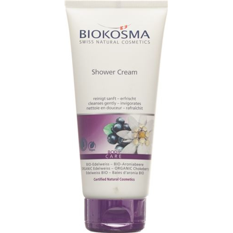 Delicate Biokosma dušikreem BIO-Edelweiss & BIO-Aroniabeere Fl 200 ml