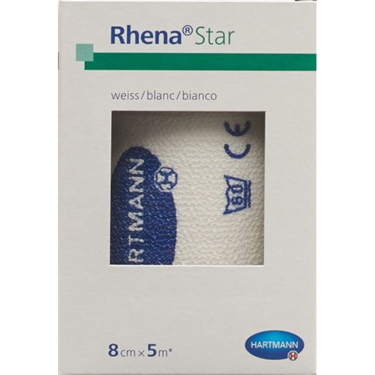 Rhena Star Elastic bandages 8cmx5m white