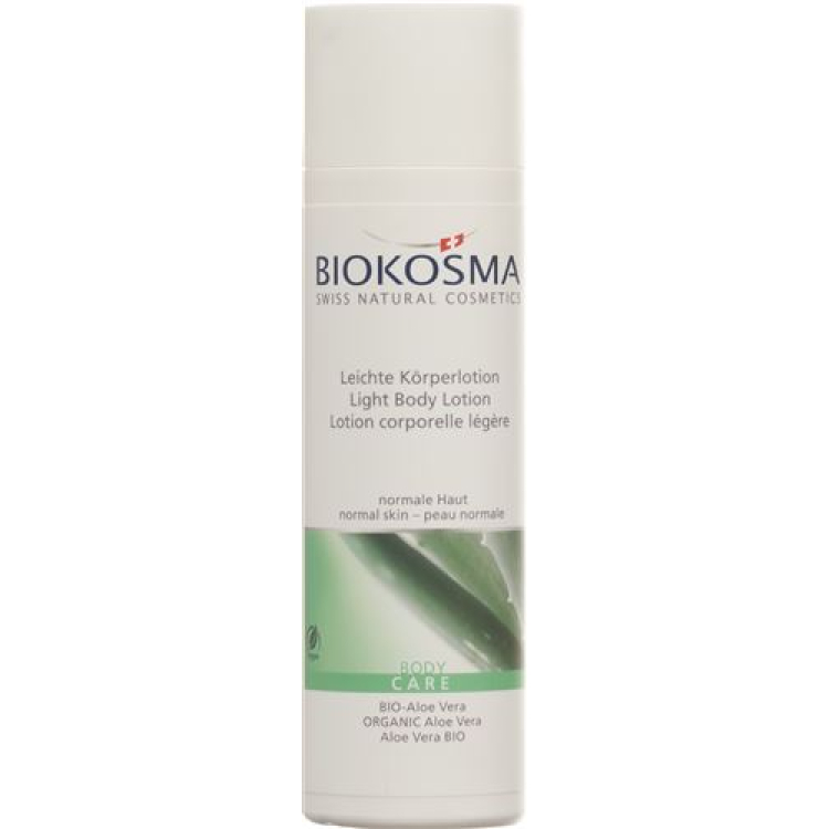 Biokosma Light Body Lotion 有机芦荟 200 毫升