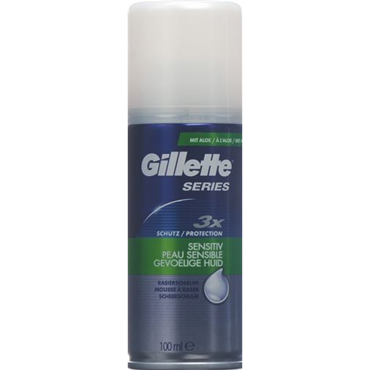 Gillette Sensitive Schaum mini 100 ml