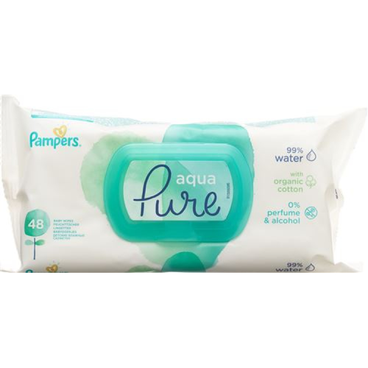 Pampers Wet Wipes Aqua 48 pcs