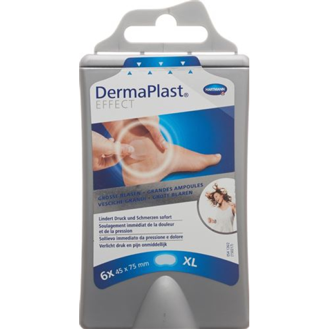 DermaPlast Effect blisterverpakking XL 6 st