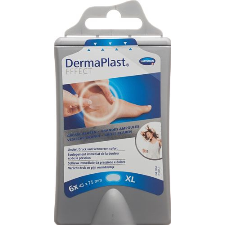 DermaPlast Effect שלפוחית ​​XL 6 יח'