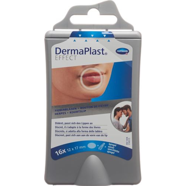 DermaPlast Effect мехури треска 16 бр