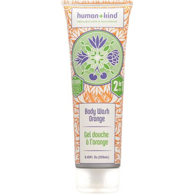 human+kind Bodywash Orange Tb 250 ml