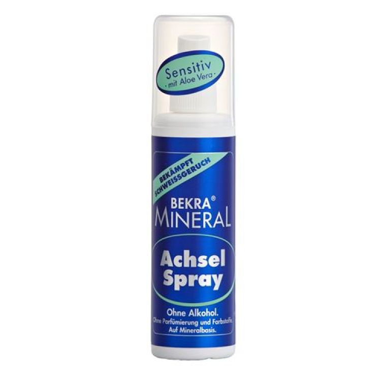 Bekra mineral axillary deodorant Sensitive Spr 100 ml