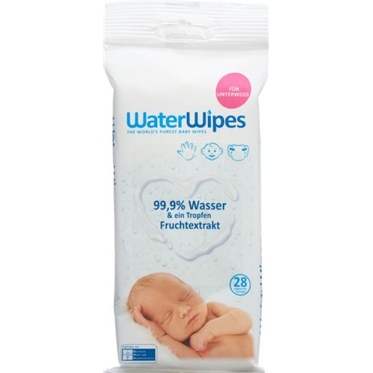 Water Wipes drėgnos servetėlės ​​28 vnt