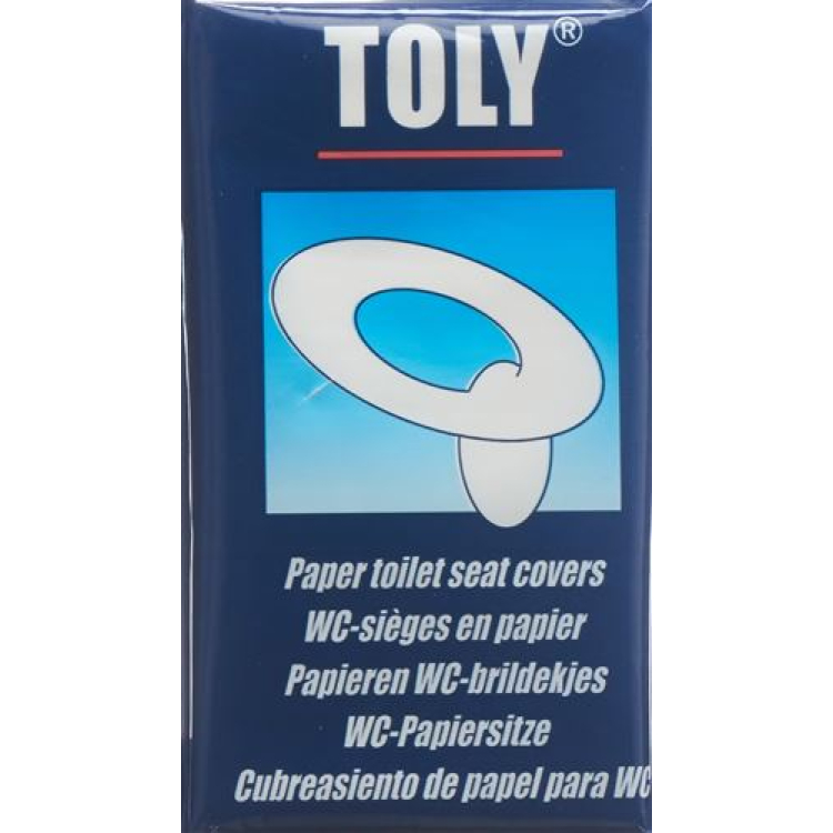 Sièges de papier toilette Toly Btl 10 pcs