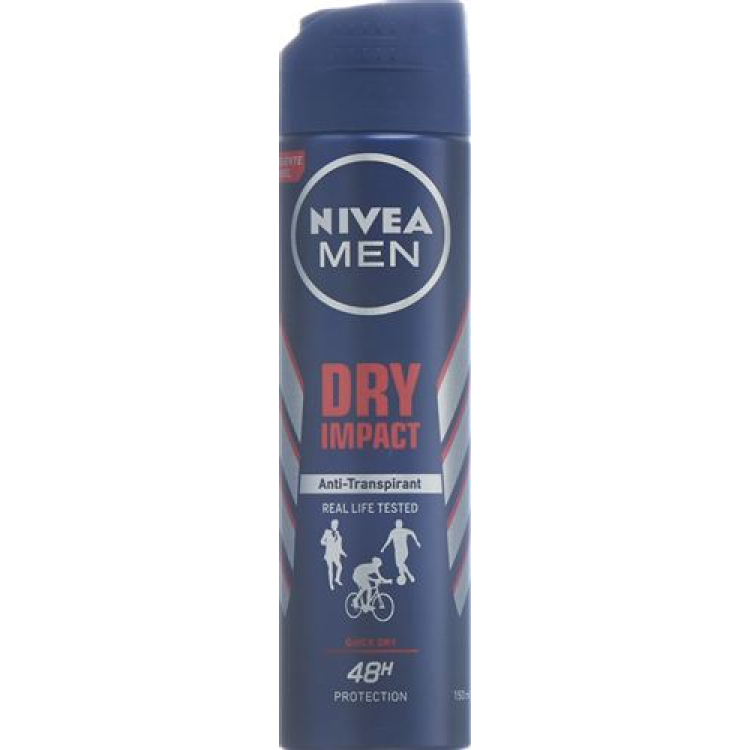 Nivea Male Dry Impact Antiperspirant spray 150 ml