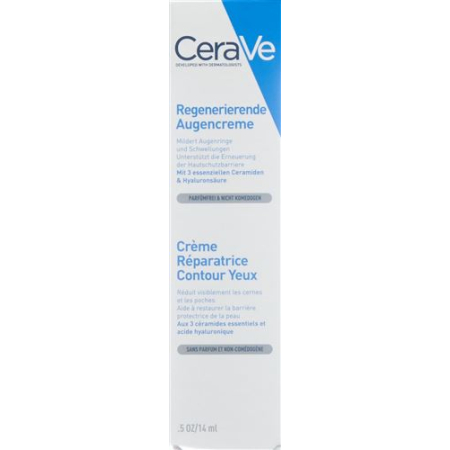 CeraVe Regenerating Eye Cream - Reduce Dark Circles and Puffiness
