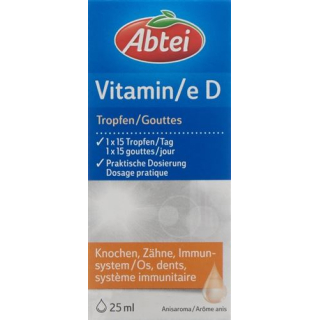 Abbey Vitamin D Drops Fl 25 ml