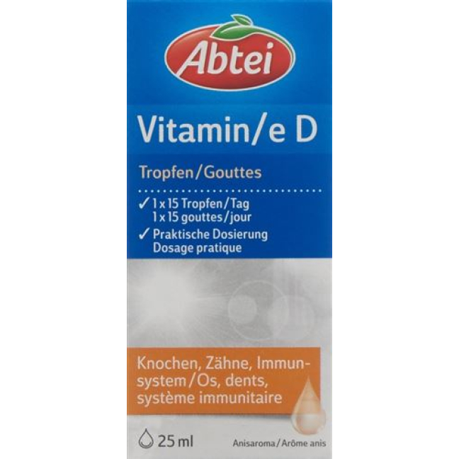 Abtei Vitamin D drops 25 ml