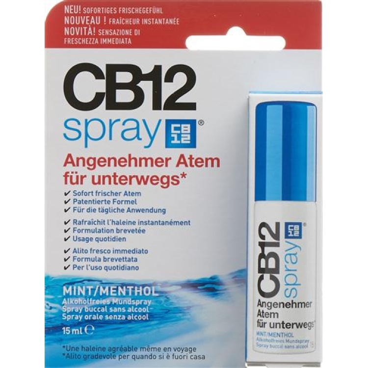 CB12 Sprey Nanə / Menthol 15 ml