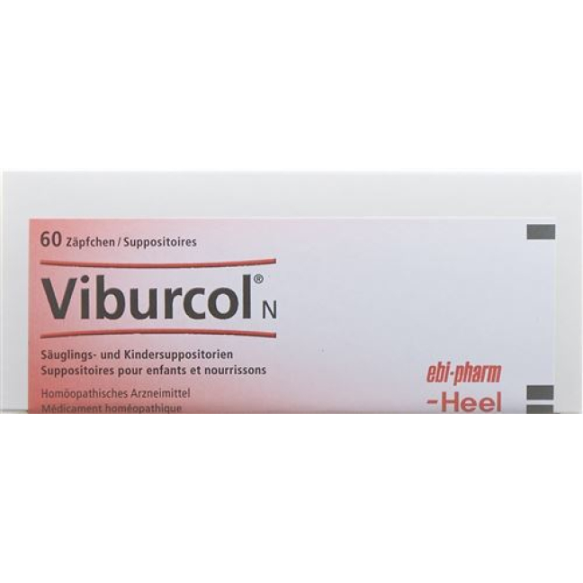 Viburcol N, Suppositories for Infants and Children