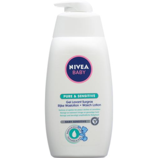 Nivea Baby Pure & Sensitive Lozione Detergente 500 ml