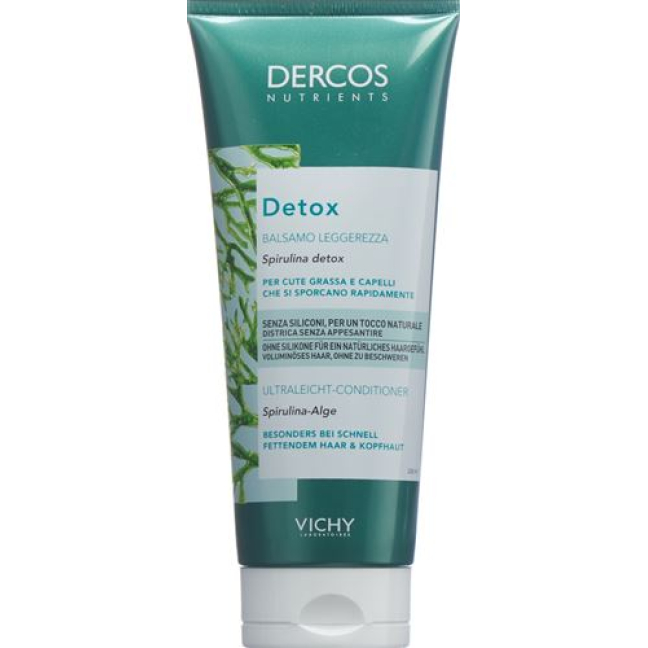 Vichy Dercos Nutrients detox flushing Tb 200 ml