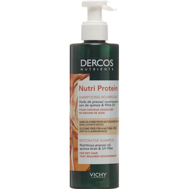 Vichy Dercos Nutri Nutrients Protein Shampooing French Fl 250 ml