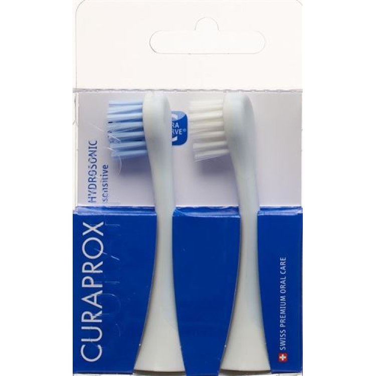 Curaprox Hydrosonic həssas Pro Brush Heads Duo paketi 2 ədəd