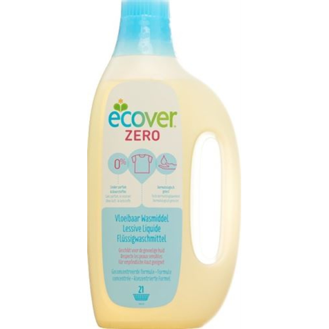 Ecover Zero color detergent Fl 1.5 lt