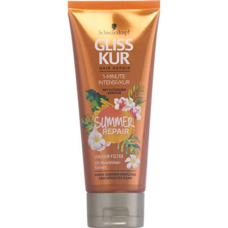 Gliss Kur 1-Minute Intensivkur Summer Repair Limited Edition 200