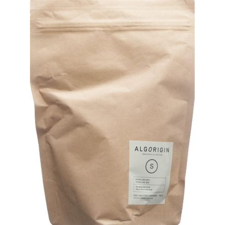 ALGORIGIN Spirulina tablete Organic Btl 1000 kom