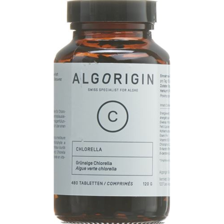 ALGORIGIN Chlorella tablets Fl 480 pcs