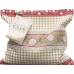 Himmelgruen rape pillow 20x20cm Edelweiss karo