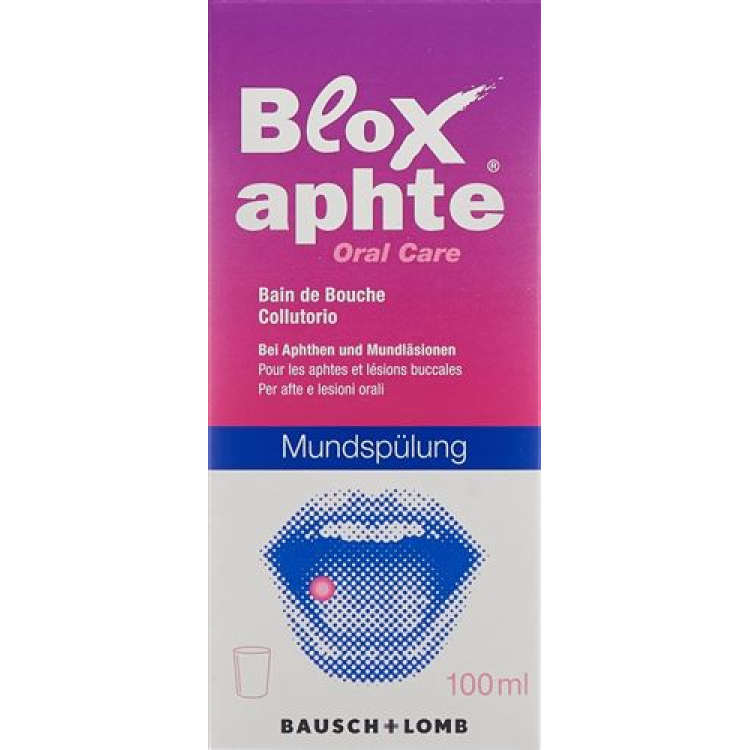 Bloxaphte Oral Care Mouthwash Fl 100 მლ