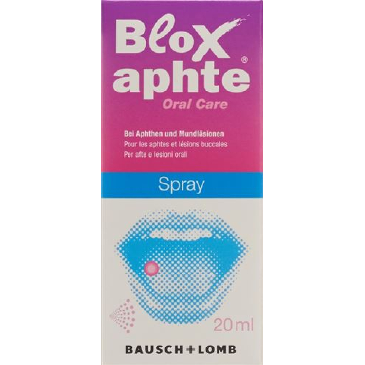 Bloxaphte sprayay do pielęgnacji jamy ustnej 20 ml Fl