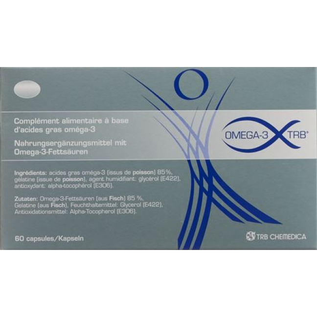 Omega-3 TRB Kaps 425 mg (DHA/EPA) 60 pcs