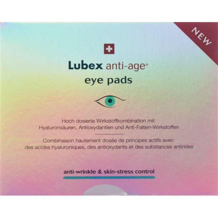 Lubex Anti-Age Eye Pads 8 st