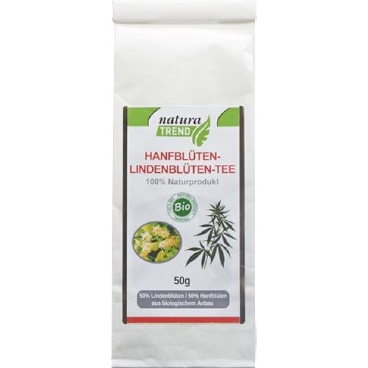 natura trend Ekologisk hampblomma limeblomte Btl 50 g