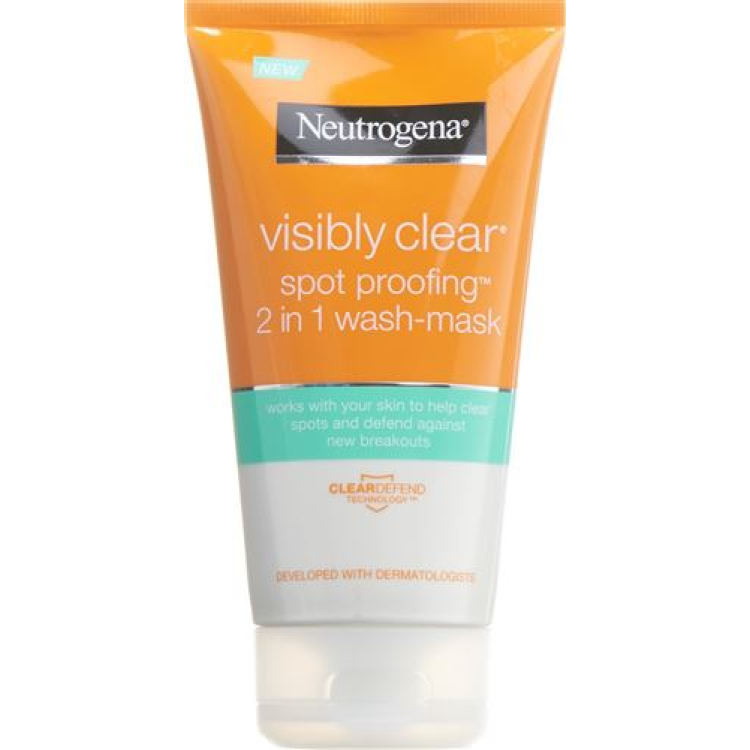 Neutrogena Visibly Clear 2in1 cleaning & mask Tb 150 ml