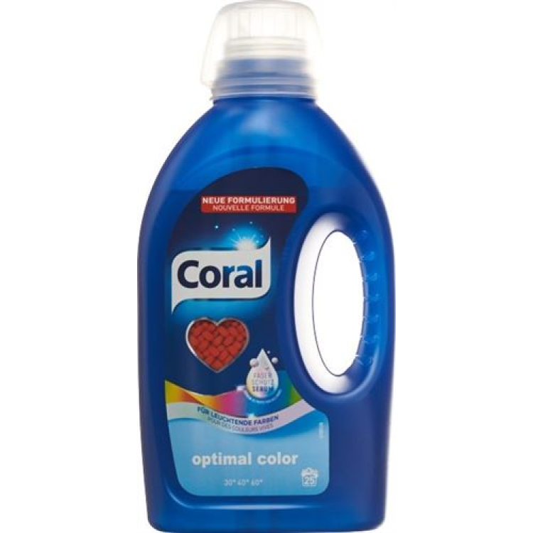 Coral Optimal Color 25 washes Fl 1.25 lt