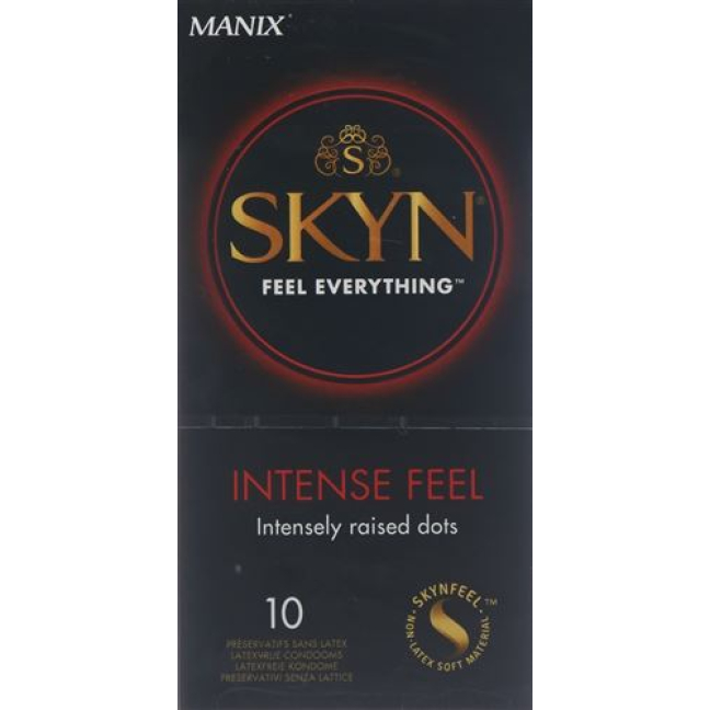 Manix Skyn ​​Intense Feel Condoms 10 pieces