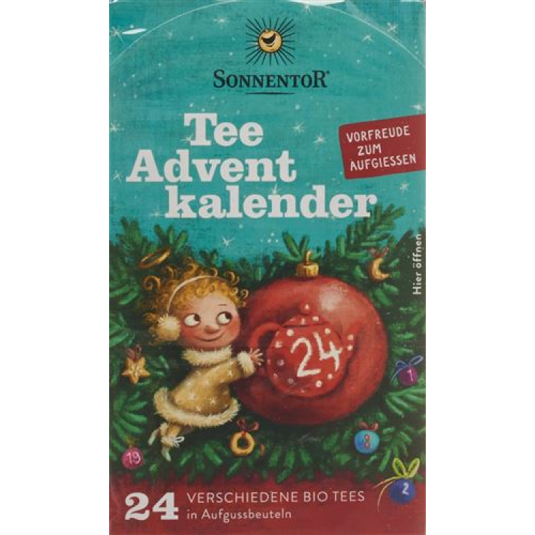 Sonnentor Advent Calendar Tea Btl 24 pcs