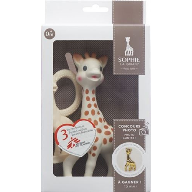 Sophie la girafe & MSF gift suitcase