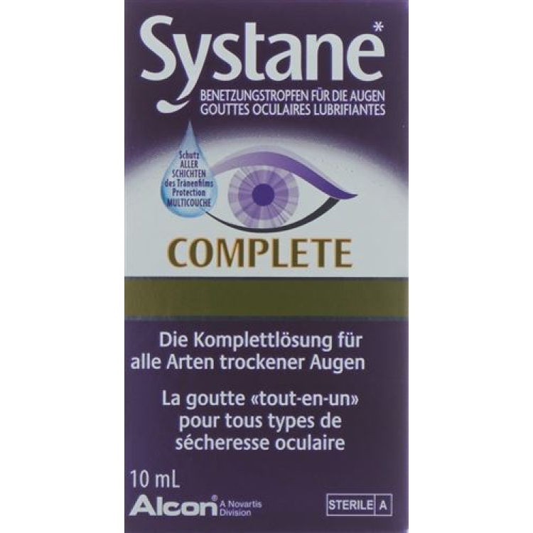 Systane Complete wetting drops Fl 10 ml