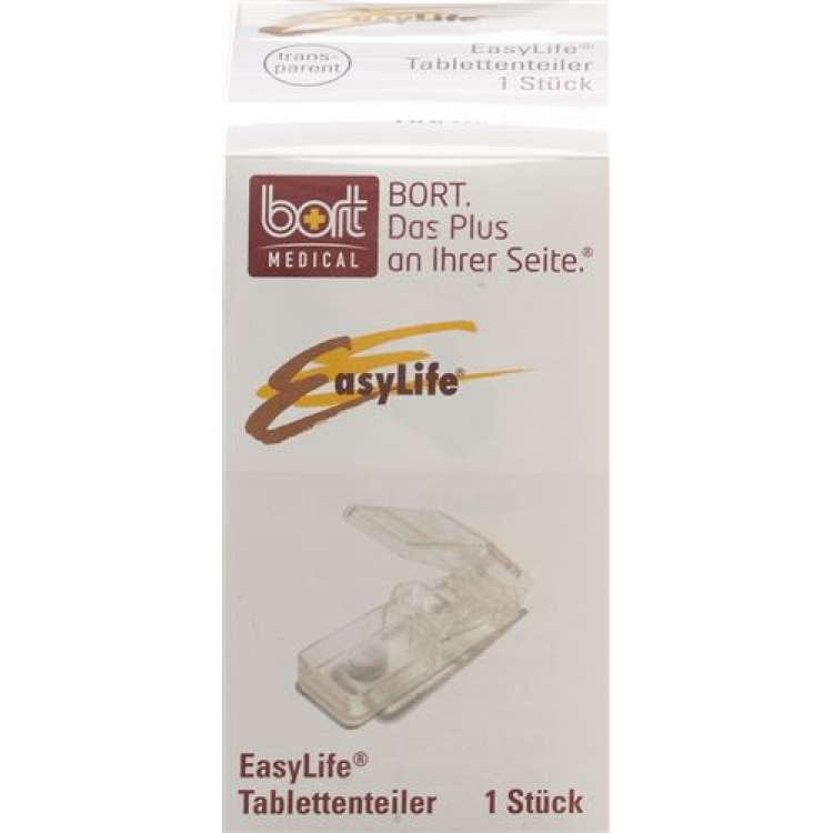 BORT EASYLIFE Tablettenteiler transparent