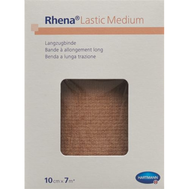 Rhena Lastic medium 10cmx7m tan