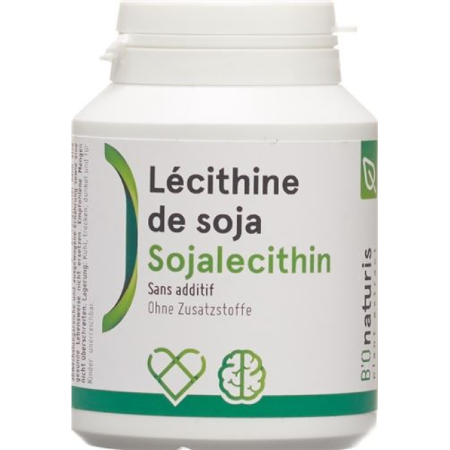 Buy BIOnaturis soya lecithin Kaps 500 mg 120 pcs online from Beeovita