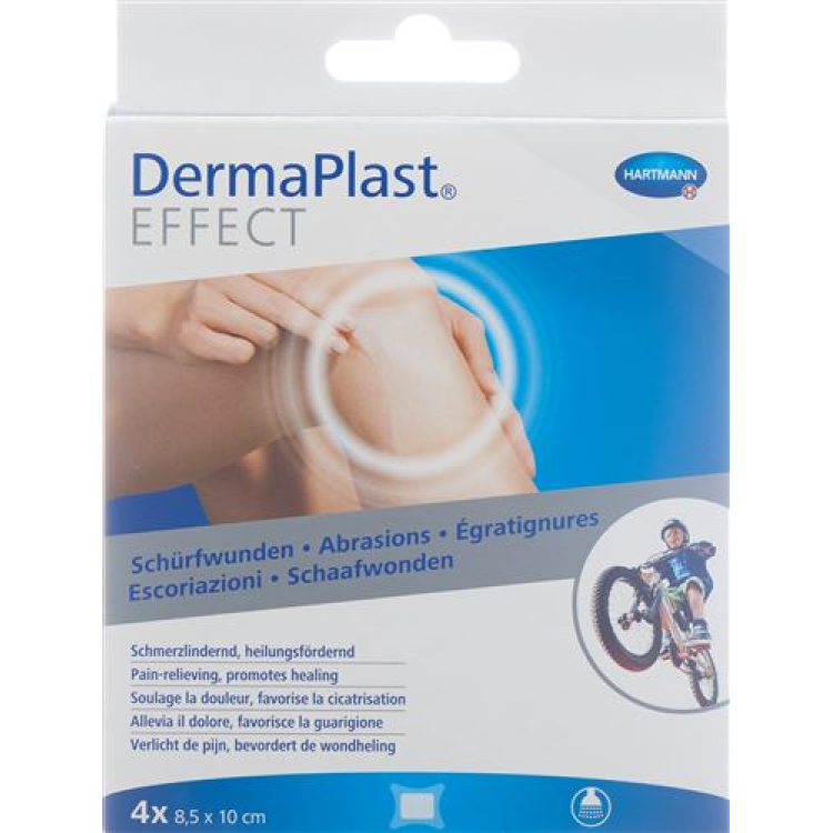 שחיקות אפקט Dermaplast 4 יח'