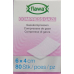Flawa Gauze Pads Cut 4x6cm Germ-Reducing Treatment 80 Pieces