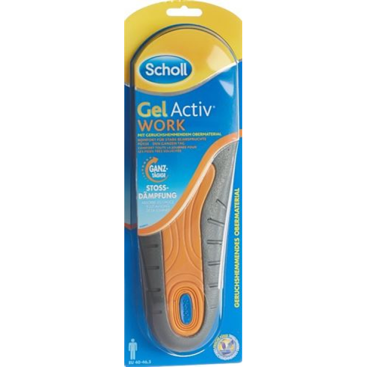 Đế Scholl Gelactiv 40-46.5 Work Men 1 đôi