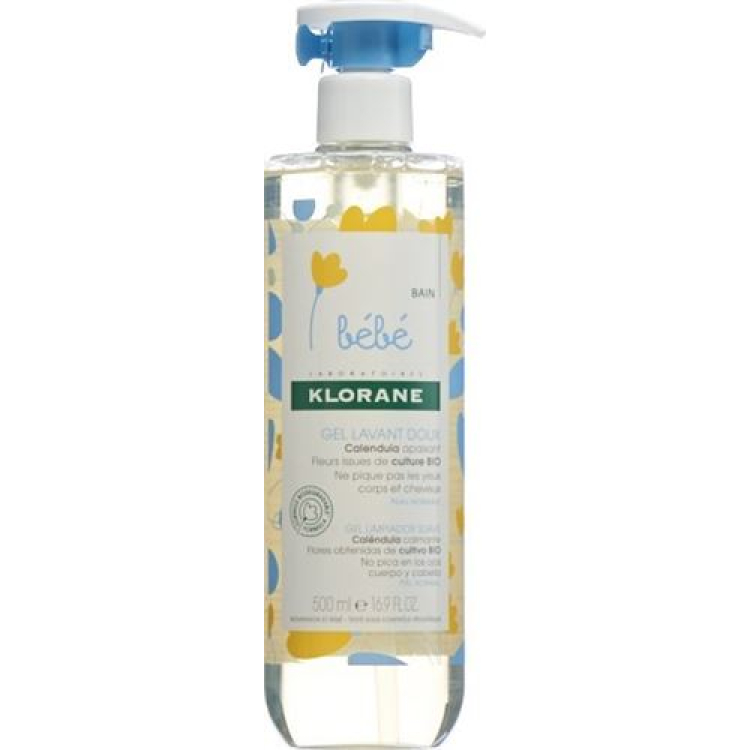 Klorane Bébé Soft Foaming Gel 500 ml