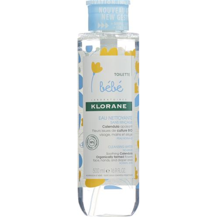 Klorane Bébé micelarni losion za čišćenje bez ispiranja 500 ml